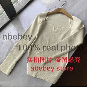 2022 new spring and summer fashion women clothes sqaure collar full sleeves elastic high waist sexy 5.jpg 640x640 5
