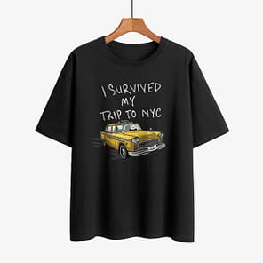 Tom Holland Same Style Tees I Survived My Trip To NYC Print Tops Casual 100 Cotton.jpg 640x640