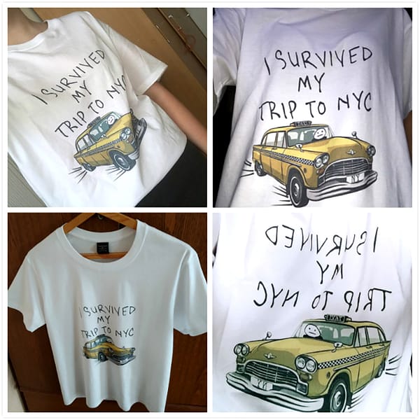 Tom Holland Same Style Tees I Survived My Trip To NYC Print Tops Casual 100 Cotton 2